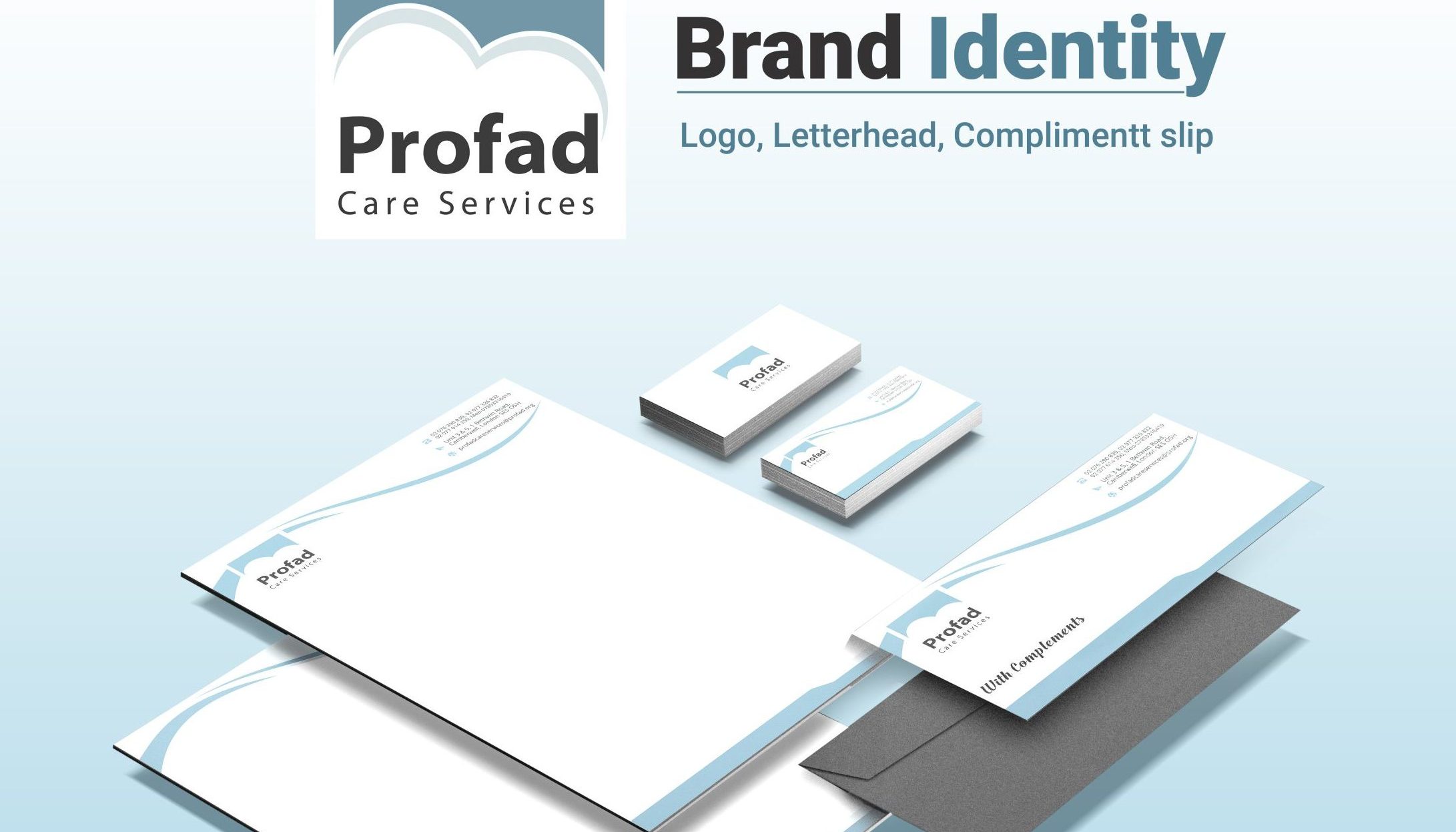 Profad Care Services Brand Identity Design