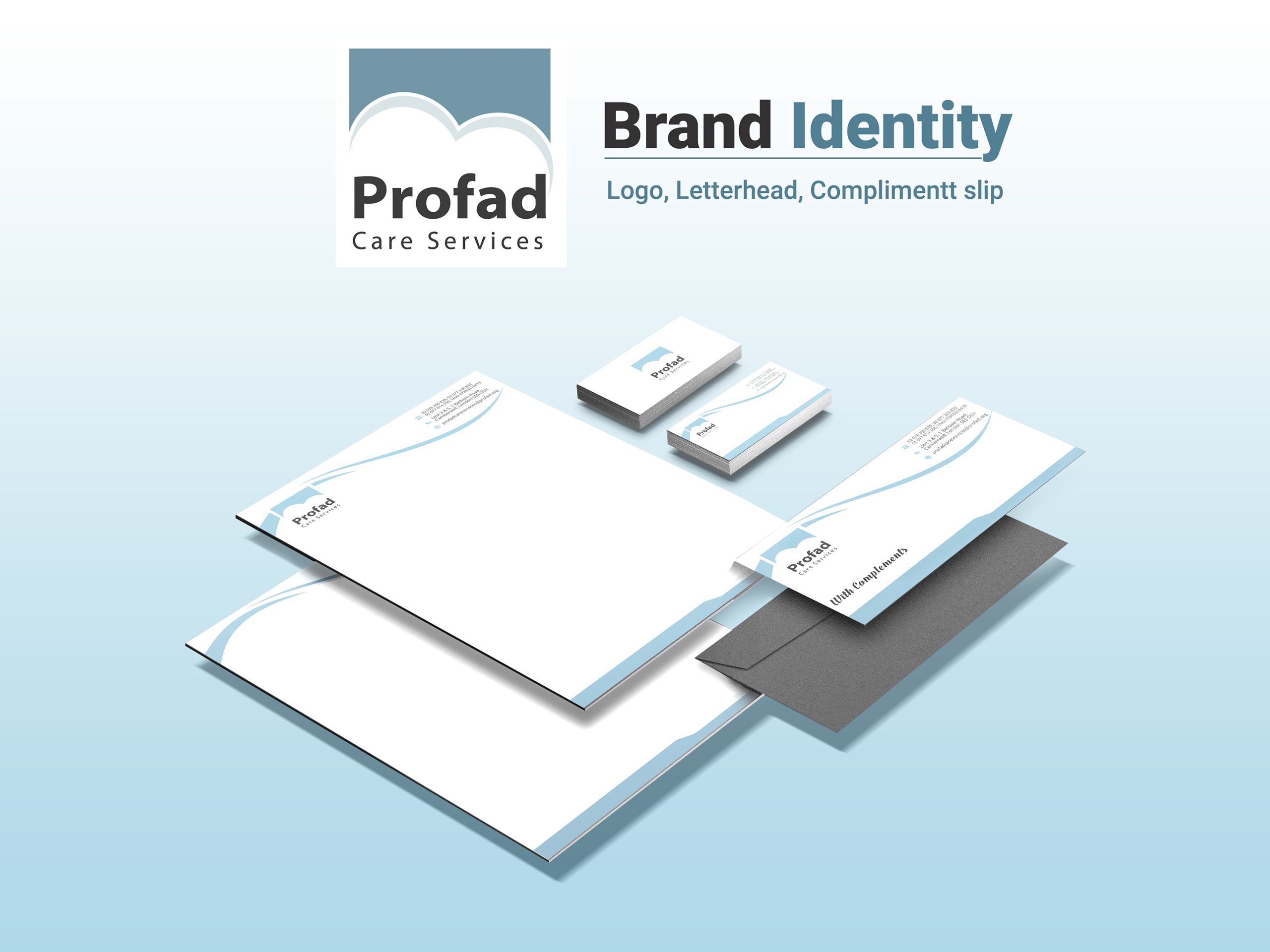 Profad Care Services Branding